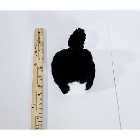 Puffkins Odie the Skunk 4" Plush Stuffed Animal 1994 Swibco Collection - Picture 8 of 8